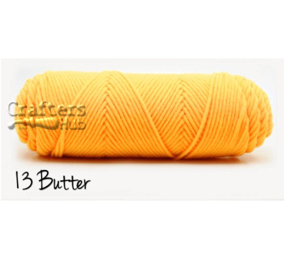 Crafters Hub 8-ply Milk Cotton (Solids)