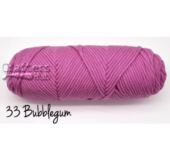 Crafters Hub 8-ply Milk Cotton (Solids)