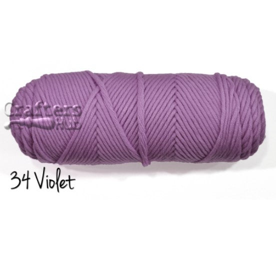 Crafters Hub 8-ply Milk Cotton (Solids)