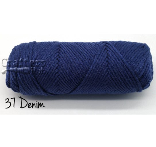 Crafters Hub 8-ply Milk Cotton (Solids)