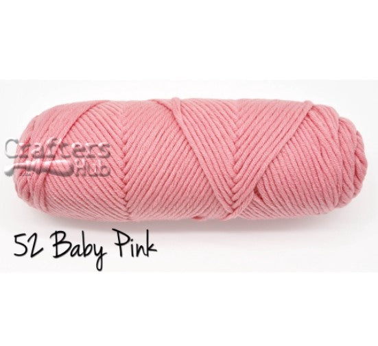 Crafters Hub 8-ply Milk Cotton (Solids)