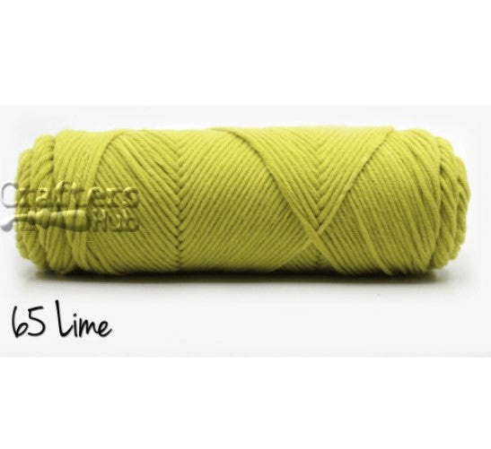 Crafters Hub 8-ply Milk Cotton (Solids)