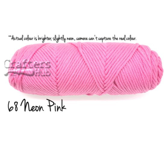 Crafters Hub 8-ply Milk Cotton (Solids)