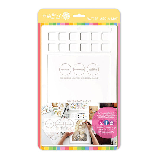 Waffle Flower Crafts Water Media Mat