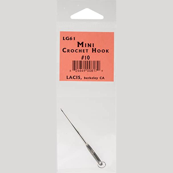 Lacis Mini Crochet Hook 2.25"