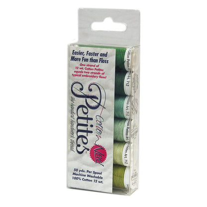 Sulky Sampler 12wt Cotton Petites 6/Pkg