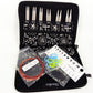 ChiaoGoo TWIST Red Lace Interchangeable Knitting Needle Set - 5" Tip