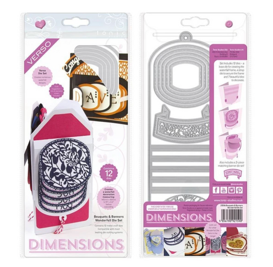 Tonic Studios Dimensions Dies – Bouquets & Banners Wonderfall