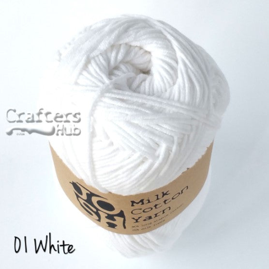 Crafters Hub 5-ply Milk Cotton