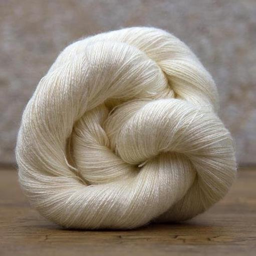 World of Wool Tussah Silk Lace Weight (100g hank)