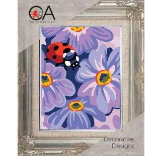 Collection D'Art Stamped Needlepoint Kit 5.5"X7"