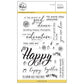 Pinkfresh Studio 4x6 Clear Stamp - Word Series
