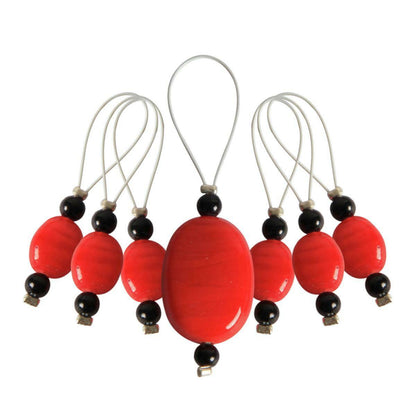 KnitPro ZOONI Stitch Markers in Coloured Beads
