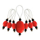 KnitPro ZOONI Stitch Markers in Coloured Beads