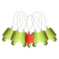 KnitPro ZOONI Stitch Markers in Coloured Beads