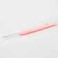 KnitPro Single Ended Waves Silver Crochet Hook