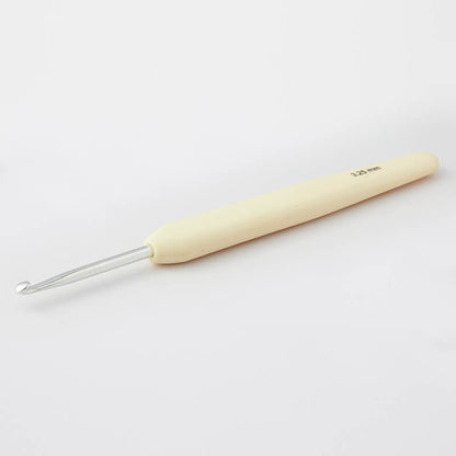 KnitPro Single Ended Waves Silver Crochet Hook